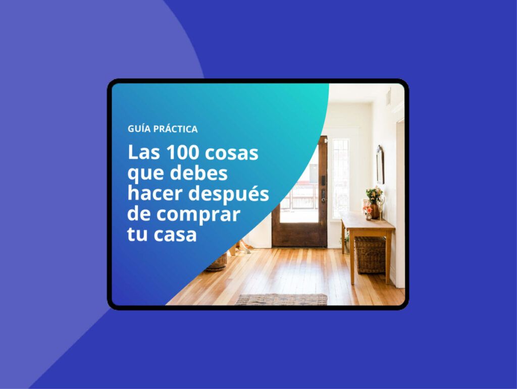 Ebook – 100 cosas que debes hacer después de comprar tu casa